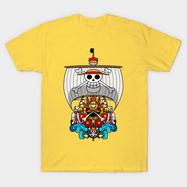 Thousand Sunny T-Shirt by DirtyWolf